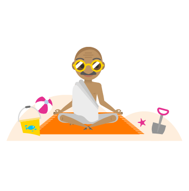 Gandhi Gandee mascotte